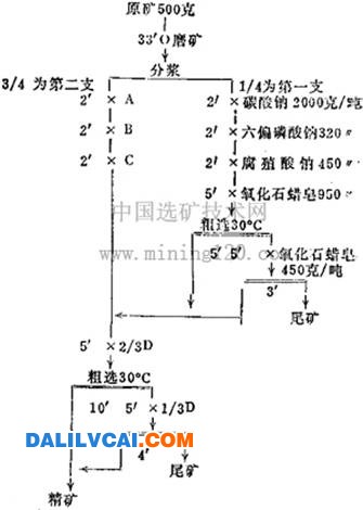 一水硬鋁石型堆積鋁土礦的分支浮選