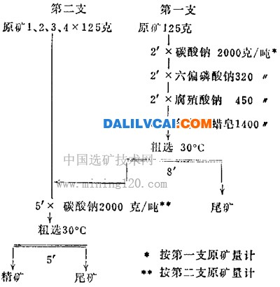 一水硬鋁石型堆積鋁土礦的分支浮選