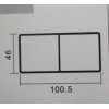 【廠家】直供絲印設(shè)備鋁型材100*46方管