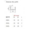 誰有下圖的槽型鋁材現(xiàn)貨，請聯(lián)系QQ