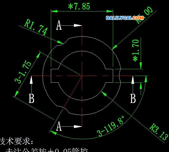 與圓管類似的鋁型材