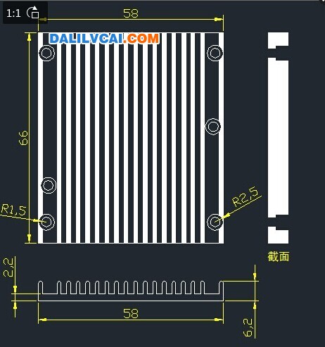 散熱器鋁型材