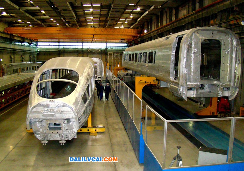 CRH3動車組鋁合金車體-dalilvcai.com