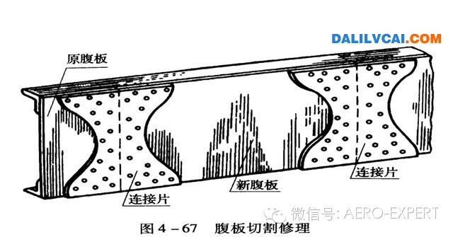 鋁合金腹板切割修理