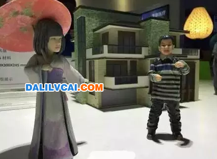 3D打印做出來(lái)的小人、衣服還有臺(tái)燈