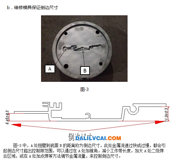 汽車天窗導(dǎo)軌鋁材倒邊模具尺寸設(shè)計(jì)