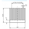 誰有這款45mm寬的梳形散熱器鋁材