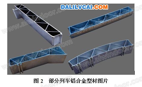 部分和諧號列車鋁合金型材