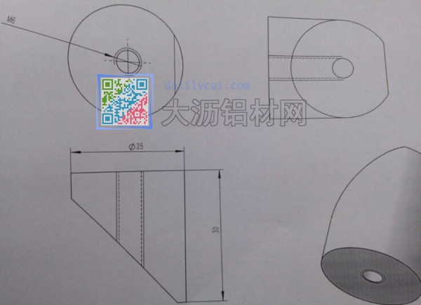 直徑25mm鋁管型材