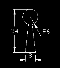 34mm工業(yè)鋁型材