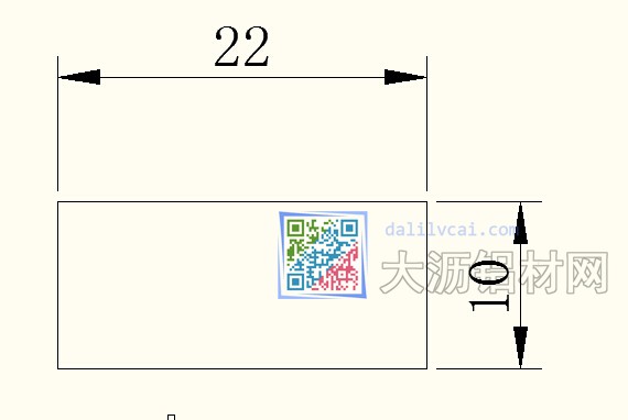 22*10mm鋁條