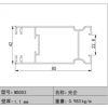 MS003雙軌推拉門型材