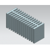 哪家有這種梳齒式散熱器鋁材