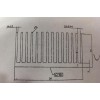 找如圖所示梳形散熱器鋁材50mm*25mm