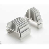 鋁型材開模定制太陽花散熱器梳子型散熱器鋁圓管鋁方管
