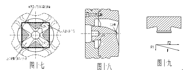 薄壁大鋁方管擠壓模具優(yōu)化后的設(shè)計(jì)方案