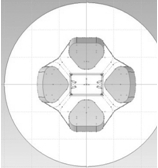 鋁材模具三維拔模面圖2