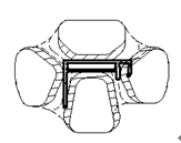 太陽(yáng)能邊框單孔模具設(shè)計(jì)圖