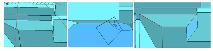 修整阻流包的三維圖畫法6