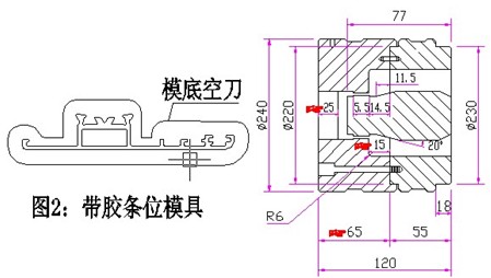 模底空刀加工