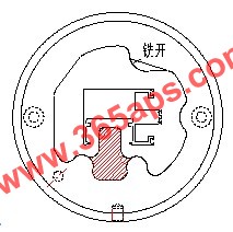 鋁型材模具銑開鉗流位置