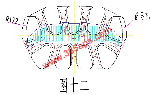 大型散熱器鋁材擠壓模具設(shè)計(jì)方案圖